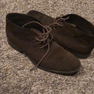 Cole Haan Brown Suede Dress Shoes